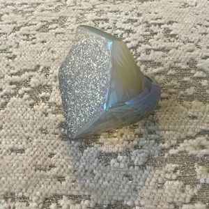 Kendra Scott Penelope Solid Drusy Stone Ring size 7